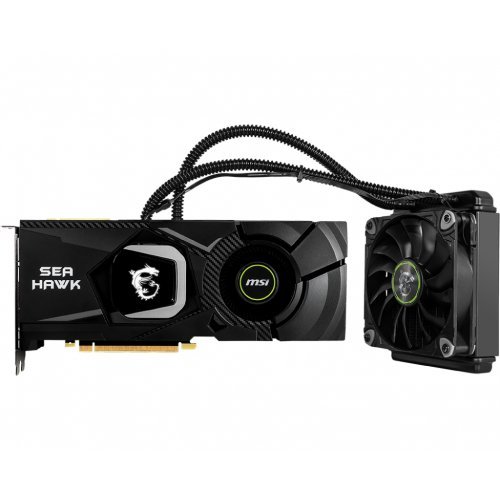 Видео карта MSI RTX 2080 Sea Hawk X RTX2080 SEA HAWK X 912-V372-008 (снимка 2)