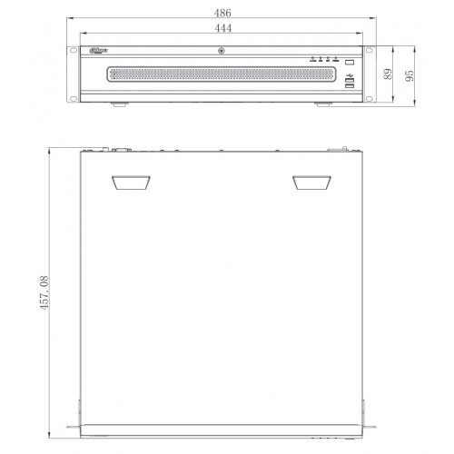 Мрежови/IP видео рекордери NVR > Dahua NVR608-64-4KS2 (снимка 2)