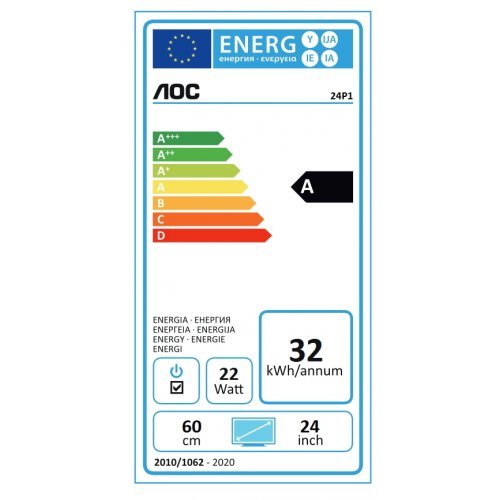 Монитор AOC 24P1 (снимка 2)