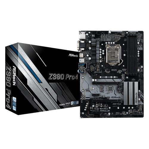 Дънна платка ASRock Z390 Pro4 Z390_PRO4 (снимка 1)