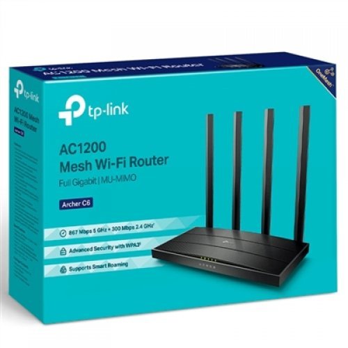 Безжичен рутер TP-Link Archer C6 (снимка 3)