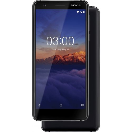 Смартфон Nokia 3.1 TA-1063 Dual SIM Black 11ES2B01A10 (снимка 1)