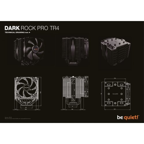 Охлаждане за компютри > Be Quiet! Dark Rock Pro TR4 BK023 (снимка 2)