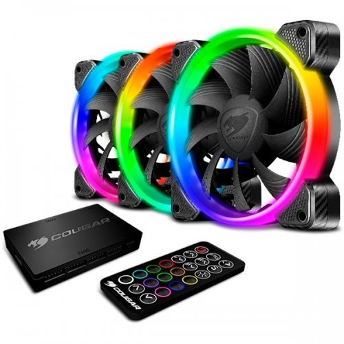 Охлаждане за компютри > Cougar Vortex RGB HPB 120 Cooling Kit CG3MHPBKIT0001 (снимка 2)