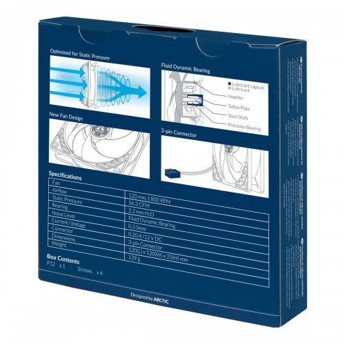 Вентилатор Arctic Cooling P12 ACFAN00118A    (снимка 6)