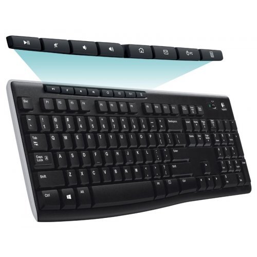 Комплект клавиатура и мишка Logitech MK270 920-004508 (снимка 2)