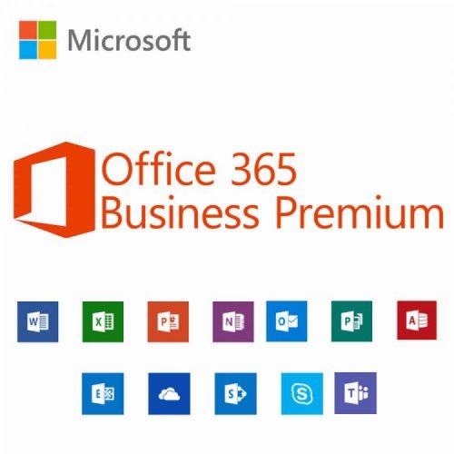 Приложен софтуер Microsoft Office 365 Business Premium Retail KLQ-00388 (снимка 1)