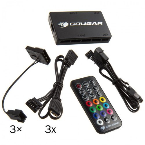 Охлаждане за компютри > Cougar Vortex RGB HPB 120 Cooling Kit CG3MHPBKIT0001 (снимка 4)