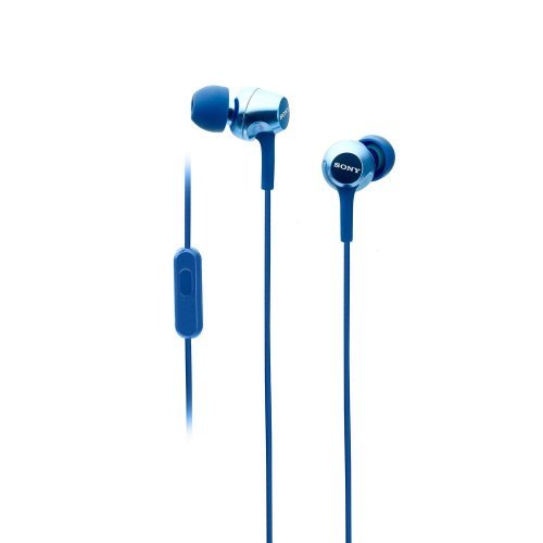 Слушалки Sony MDR-EX155AP Blue MDREX155APLI.AE (снимка 1)