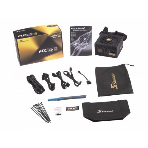 Захранващ блок Seasonic Focus Gold SSR-650FM (снимка 5)
