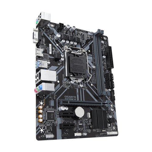 Дънна платка Gigabyte H310M H v2.0/v1.1/v1.0 H310M H 2.0 1.1 1.0 (снимка 3)