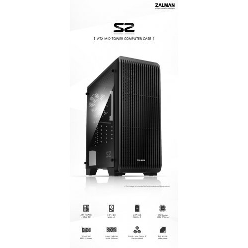 Компютърна кутия Zalman ZM-S2 (снимка 5)