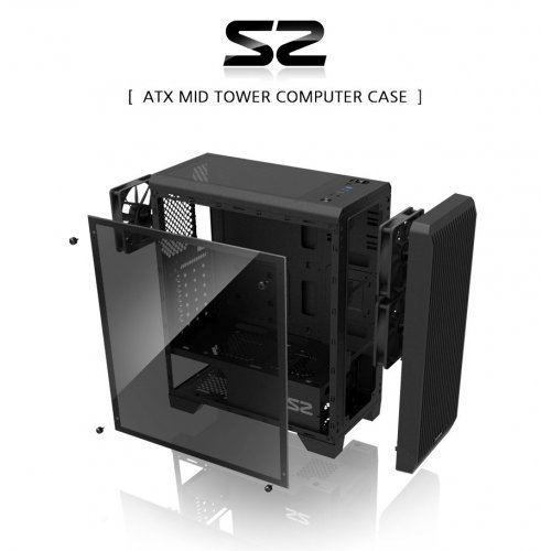 Компютърна кутия Zalman ZM-S2 (снимка 15)