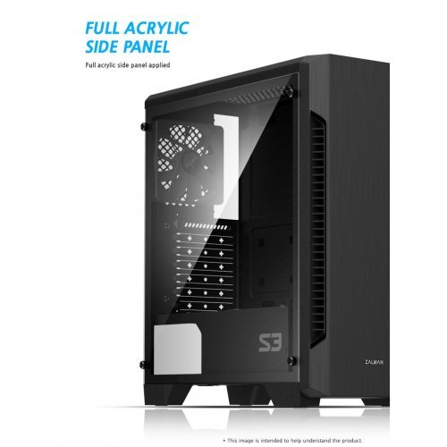 Компютърна кутия Zalman ZM-S3 (снимка 7)