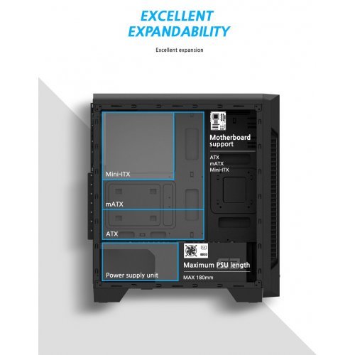 Компютърна кутия Zalman ZM-S3 (снимка 11)