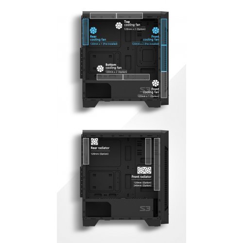 Компютърна кутия Zalman ZM-S3 (снимка 14)