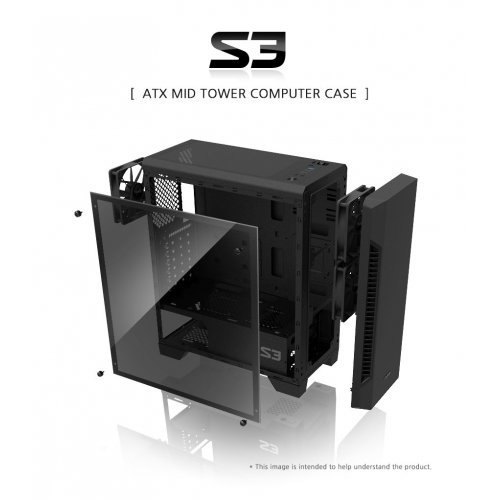 Компютърна кутия Zalman ZM-S3 (снимка 15)