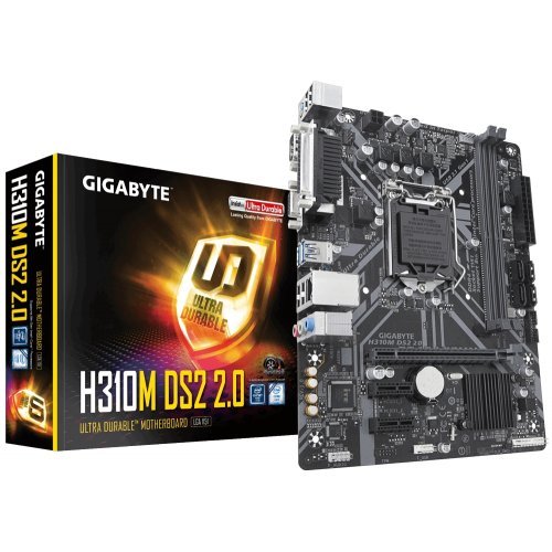 Дънна платка Gigabyte H310M DS2 r2.0 (снимка 1)