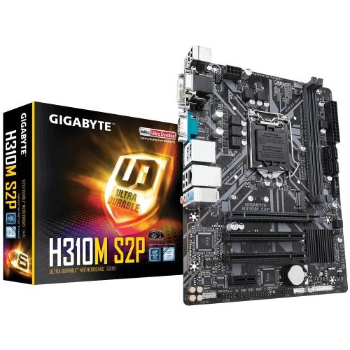 Дънна платка Gigabyte H310M S2P H310M S2P 1.0 (снимка 1)