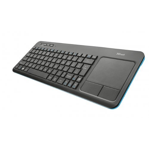 Клавиатура Trust TRUST Veza Wireless Touchpad Keyboard 20960 (снимка 1)