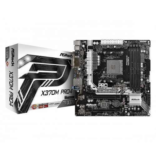 Дънна платка ASRock X370M PRO4 (снимка 1)
