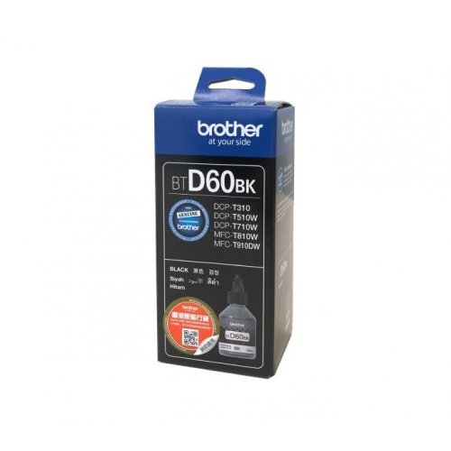 Консумативи за мастиленоструен печат > Brother BT-D60 Black BTD60BK (снимка 2)
