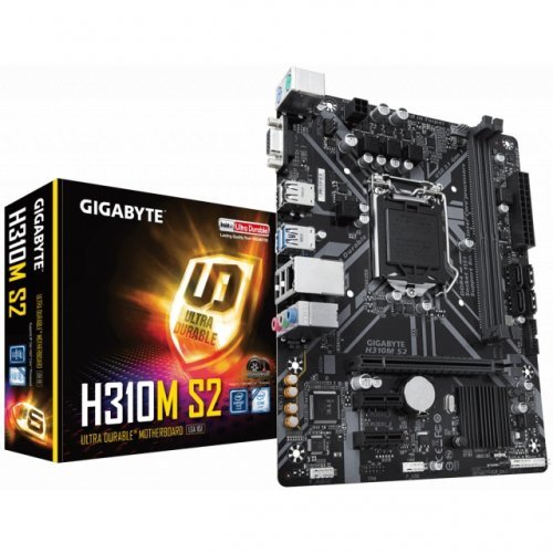 Дънна платка Gigabyte H310M S2 H310M-S2 (снимка 1)
