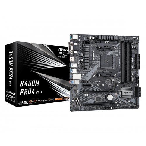 Дънна платка ASRock B450M PRO4 (снимка 5)
