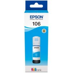 Мастило EcoTank Epson 106 EcoTank Cyan C13T00R240