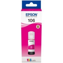 Мастило EcoTank Epson 106 EcoTank Magenta  C13T00R340