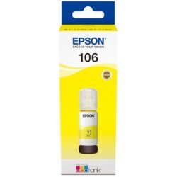 Мастило EcoTank Epson 106 EcoTank Yellow C13T00R440