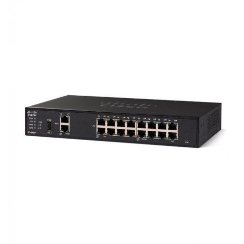 Жичен рутер Cisco RV345P Cisco RV340, RV345, and RV345P Dual WAN Gigabit VPN Routers (снимка 1)