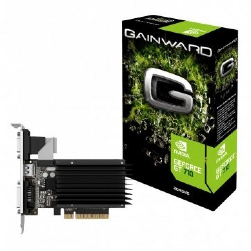 Видео карта Gainward GeForce GT710 SilentFX 426018336-3576 (снимка 1)