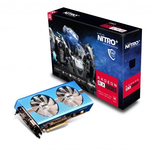 Видео карта Sapphire NITRO+ RADEON RX 590 8G 11289-01-20G (снимка 8)