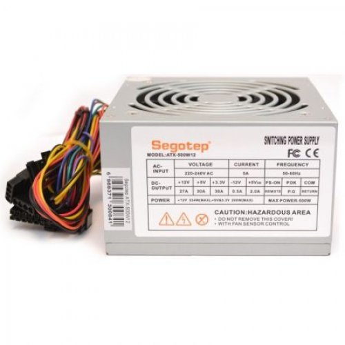 Захранващ блок Segotep ATX-500W12 Segotep500W12 (снимка 3)