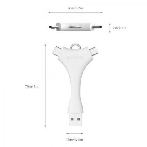 USB кабели и преходници > Orico C1-WH (снимка 3)