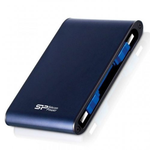 Външен твърд диск Silicon Power SP010TBPHDA80S3K SLP-HDD-A80-1TB-BLUE (снимка 1)