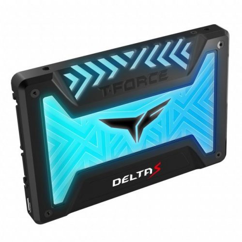 SSD Team Group T253TR500G3C312 TEAM-SSD-DELTA-S-RGB-500GB-BK (снимка 1)