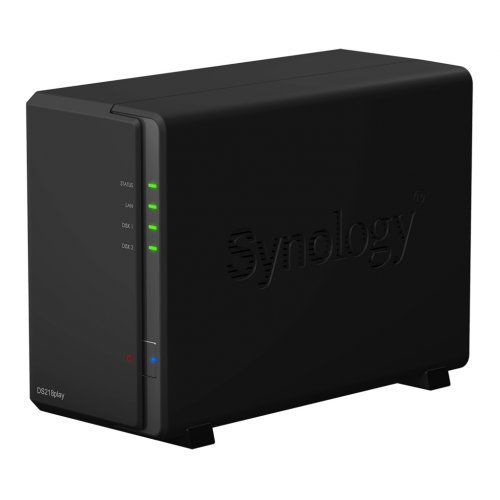 NAS устройство Synology DS218play/2x8TB DS218PLAY/2X8TB (снимка 1)