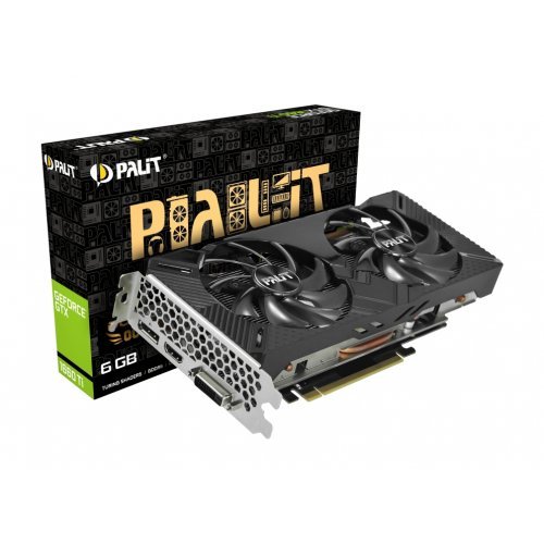 Видео карта Palit GTX1660Ti DUAL OC 6GB NE6166TS18J9-1160A (снимка 11)