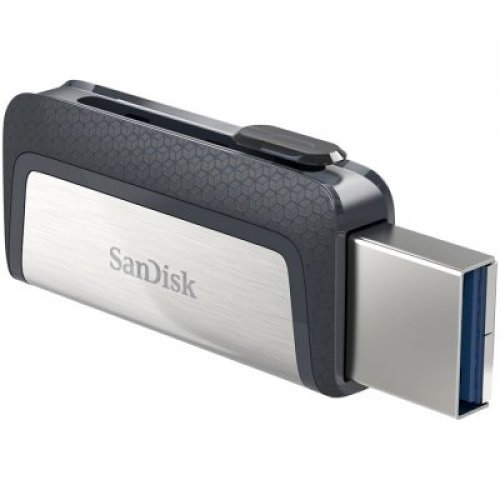 USB флаш памет SanDisk Ultra Dual Drive SDDDC2-128G-G46 (снимка 2)
