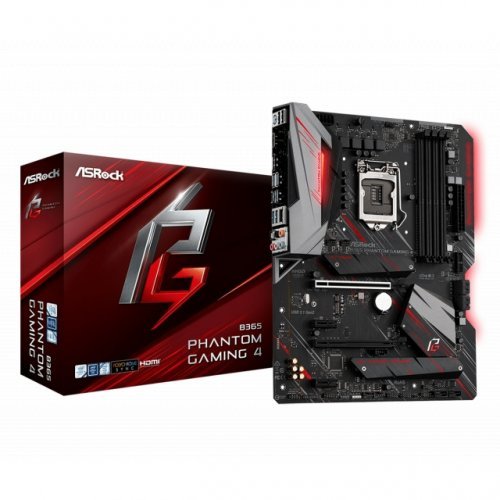 Дънна платка ASRock B365 PHANTOM GAMING4 ASR-MB-B365-PHANTOM-GAMING4 (снимка 1)