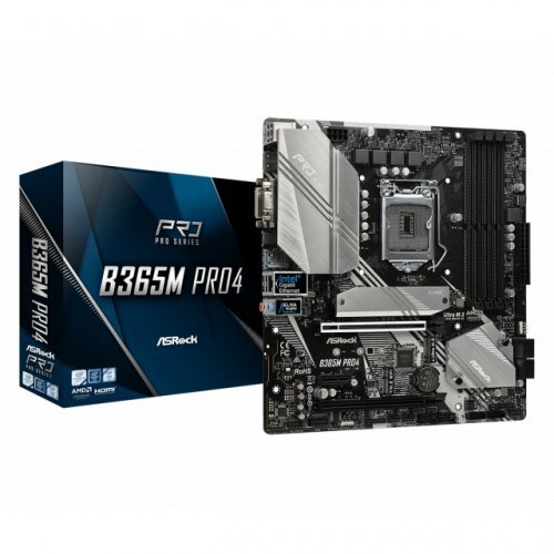 Дънна платка ASRock B365M PRO4 (снимка 1)