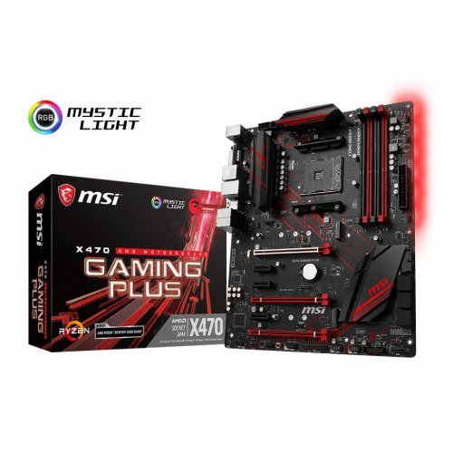 Дънна платка MSI X470 GAMING PLUS (снимка 1)