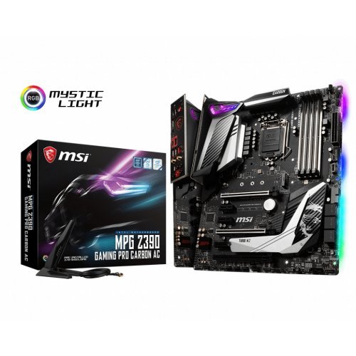 Дънна платка MSI MPG Z390 GAMING PRO CARBON AC (снимка 1)