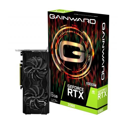 Видео карта Gainward RTX 2060 GHOST 6GB DDR6 426018336-4429 (снимка 1)