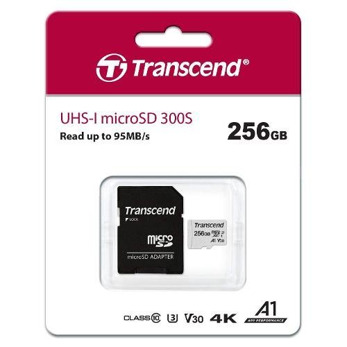 Флаш карта Transcend TS256GUSD300S-A (снимка 1)