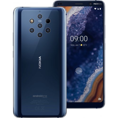 Смартфон Nokia 9 PureView TA-1087 Dual SIM Blue 11AOPLW1A10 (снимка 1)