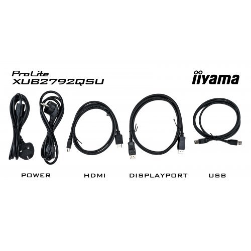 Монитор iiyama XUB2792QSU-B1 (снимка 5)