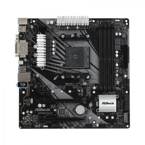 Дънна платка ASRock B450M_PRO4-F (снимка 5)